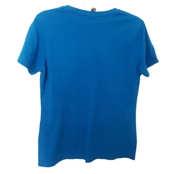 American AF Eagle T-Shirt Youth XL Blue Next Level Cotton Short Sleeve Kids Tee - Picture 2 of 5